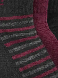 Ajile by Pantaloons Men Pack Of 3 Patterned Ankle-Length Socks