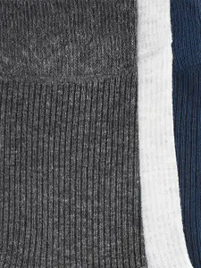 BYFORD by Pantaloons Men Pack Of 3 Patterned Calf-Length Socks
