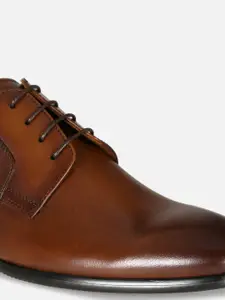 Louis Philippe Men Leather Formal Derbys