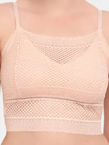 Amour Secret Pack of 3 Geometric Bralette Lightly Padded Bra PD837