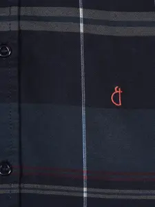 Gini and Jony Boys Windowpane Checked Casual Shirt