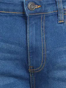 Urbano Fashion Men Slim Fit Light Fade Stretchable Cotton Jeans