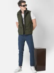 Crimsoune Club Men Stand Collar Padded Jacket