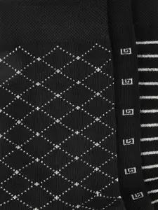 BYFORD by Pantaloons Men Pack Of 3 Patterned Calf Length Socks