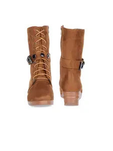 SHUZ TOUCH Women Chain Design WInter Boots