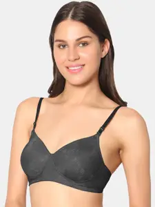 Sonari Pack Of 2 Self Design Lightly Padded Non-Wired Bra