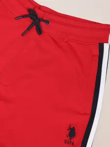 U.S. Polo Assn. Men Straight-Fit Pure Cotton Joggers