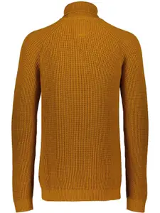 LINDBERGH Men Ribbed Pure Cotton Pullover Sweater