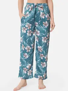 FFLIRTYGO Women Floral Printed Night suit