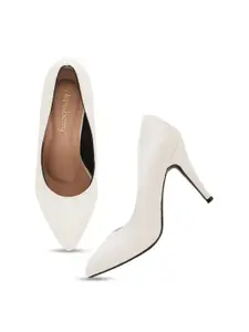 DressBerry Textured PU Pumps