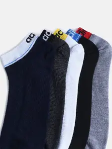 ADIDAS Men Pack Of 5 Ankle-Length Socks