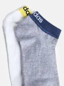 ADIDAS Men Pack Of 2 Patterned Ankle-Length Socks