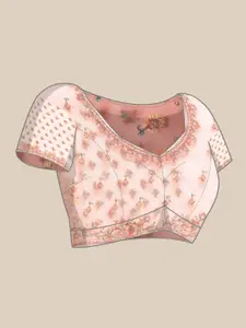 kasee Embellished Beads & Stones Net Saree