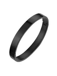 ZIVOM Men Silver-Plated Kada Bracelet