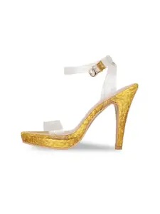 SHUZ TOUCH Printed Stiletto Heels