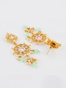 DASTOOR Gold-Plated Drop Earrings