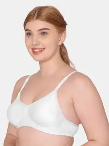 KOMLI Non-Padded Cotton Rich Full Coverage Bra