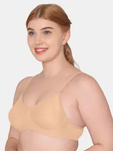 KOMLI Non-Padded Cotton Rich Full Coverage Bra