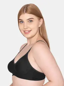 KOMLI Lightly Padded Seamless Bra K-9385-BLK-2PC-