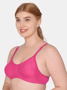 KOMLI Non-Padded Cotton Rich Full Coverage Bra