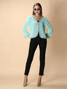 DEBONATELLA Women Embellished Shrug