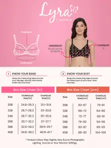 LYRA Pack Of 2 Printed Combed Cotton Seamless Moulded Encircled Bra