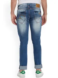 SPYKAR Men Blue Skinny Fit Mid-Rise Clean Look Jeans