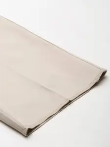 Van Heusen Men  Solid Mid Rise Pleated Formal Trousers