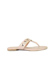 Inc 5 Women T-Strap Open Toe Flats