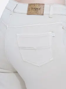 FCK-3 Women Cotton Slim Fit Stretchable Jeans