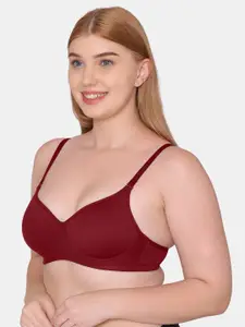 Komli Pack of 2 Medium Padded Full Coverage Padded Tshirt Bra