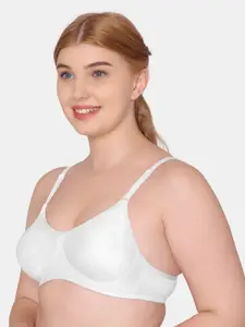 KOMLI Pack of 2 Non-Wired Seamless Non-Padded Everyday Bra