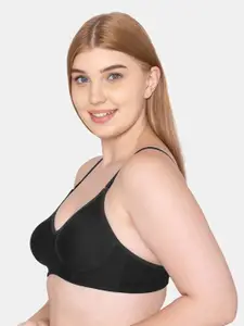 KOMLI Pack Of 2 Solid Non Padded Seamless Bra