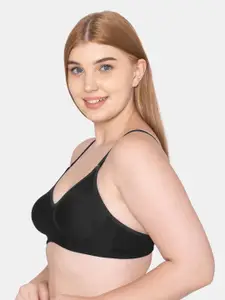 KOMLI Pack of 2 Non-Wired Seamless Non-Padded Everyday Bra