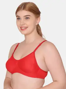 KOMLI Pack of 2 Non-Wired Seamless Non-Padded Everyday Bra