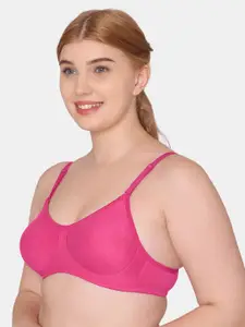 KOMLI Pack Of 2 Solid Non Padded Seamless Bra