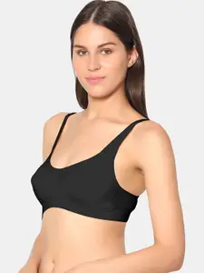 Dazzle Solid Lightly Padded Non Wired Bra