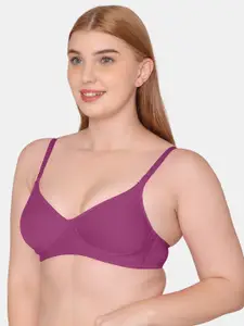 KOMLI Pack of 2 Everyday Medium Padded Full Coverage Padded T-Shirt Bra