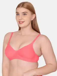KOMLI Pack of 2 Everyday Medium Padded Full Coverage Padded T-Shirt Bra