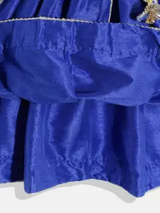 Readiprint Girls One-Shoulder Ready to Wear Lehenga Choli With Gotta Patti Detail