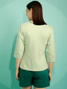 Clovia Women Printed Night suit