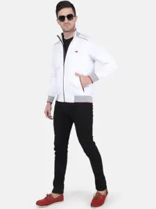 Monte Carlo Men Colourblocked Bomber Jacket
