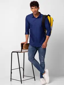 SPYKAR Men Slim Fit Casual Shirt