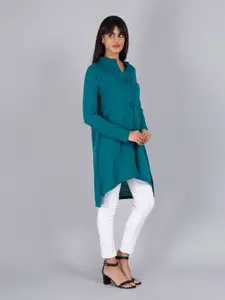 KEIKO Women Longline Button Shrug