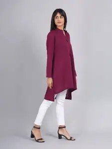 KEIKO Women Long Sleeves Button Shrug