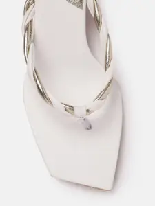 CORSICA Women Woven Design Block Heels