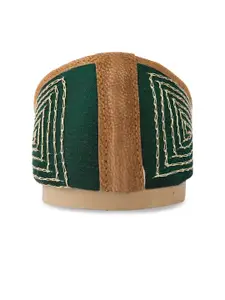 DESI COLOUR Women Embellished Ethnic Mojaris Flats