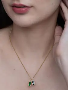 PALMONAS Gold-Plated Necklace