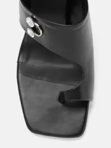 CORSICA Stone Embellished Slim Heel