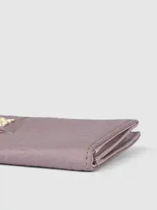 Baggit Women Animal Textured PU Two Fold Wallet